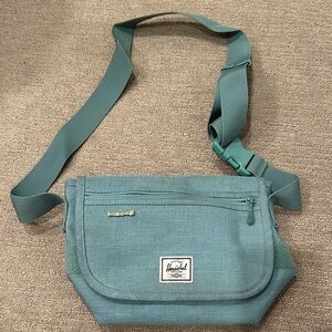 Herschel Supply Company Teal Crossbody Bag